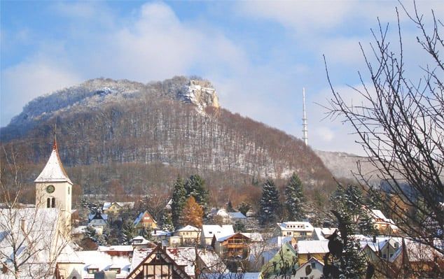 Heubach mit Burgruine Rosenstein