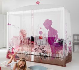 Einzelbett für Kinderzimmer