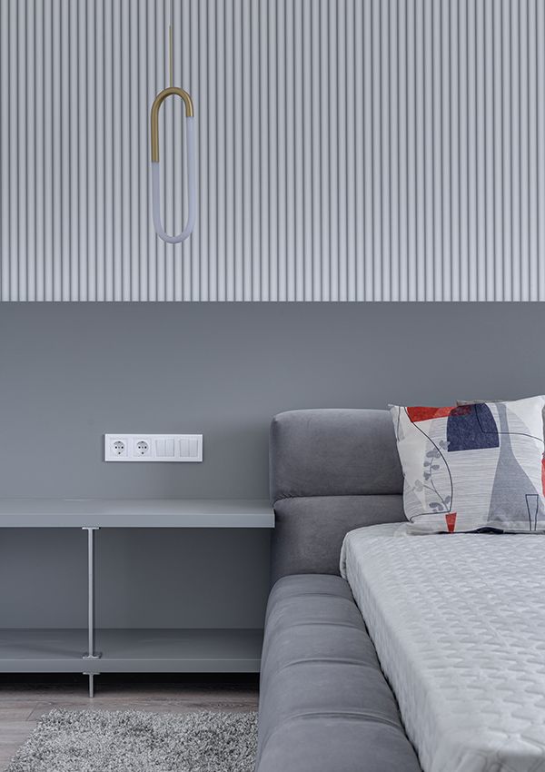 Schlafzimmer Grau Blau
