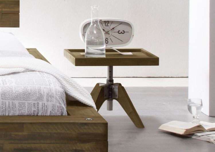Nachttisch Molina im Industrial Style