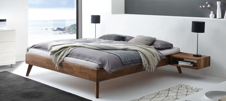 Schlafzimmer modern Futonbett Coraia