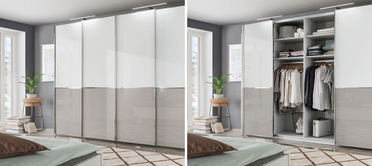 Schlafzimmer modern Kleiderschrank Shanvalley
