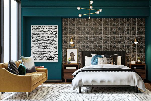 Luxus-Schlafzimmer opulent