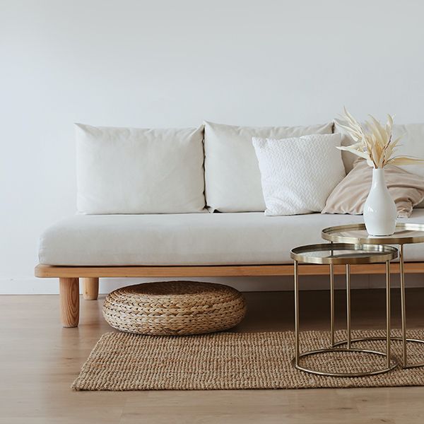 Schlafzimmer Minimalismus mit Nude-Farben