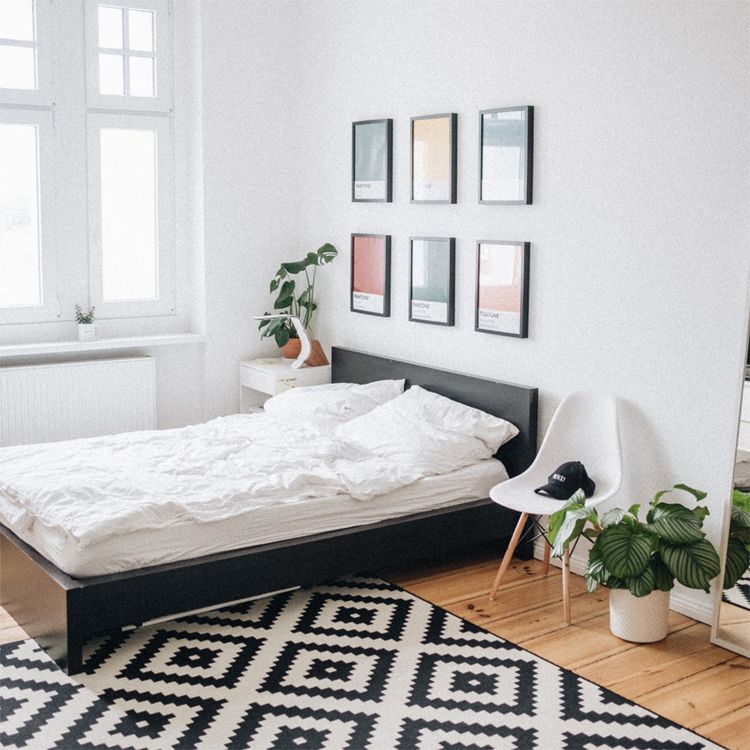 Schlafzimmer im Mix und Match