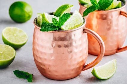 Kupfer Moscow Mule Becher