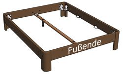 Auflagewinkel mit Mittelholm