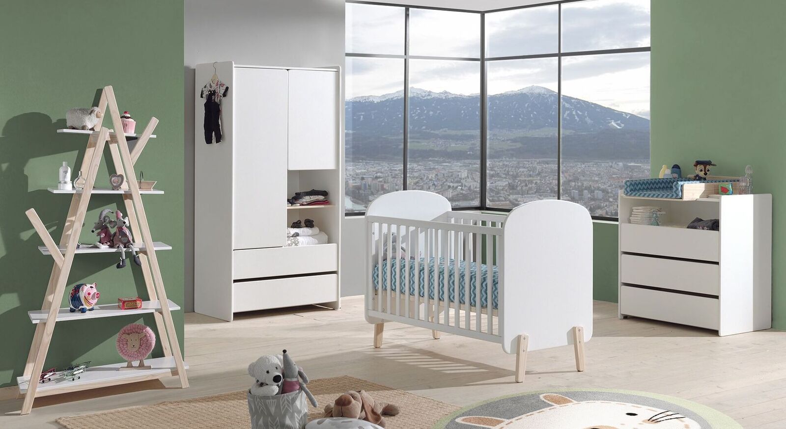 Babyzimmer Maila mit abgestimmten Möbeln