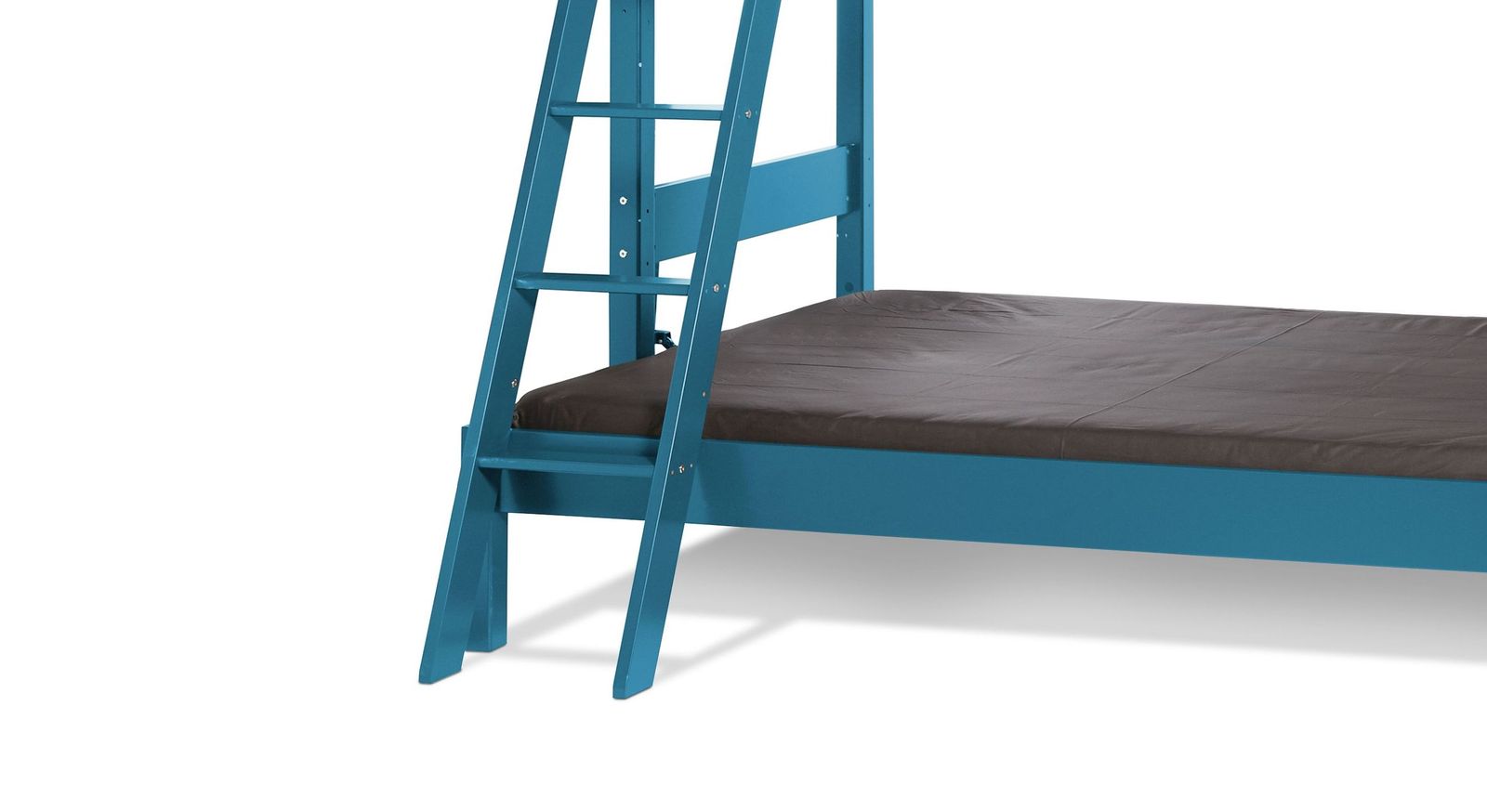 Etagen-Kombibett Kids Town Color inklusive Leiter mit flachen Stufen