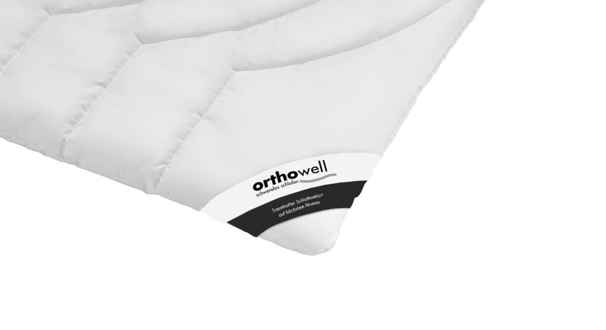 Faser-Bettdecke orthowell Premium in Markenqualität