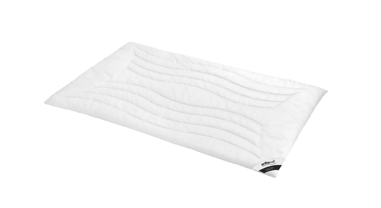 Markenfaser-Bettdecke orthowell Superior normal mit Baumwoll-Bezug