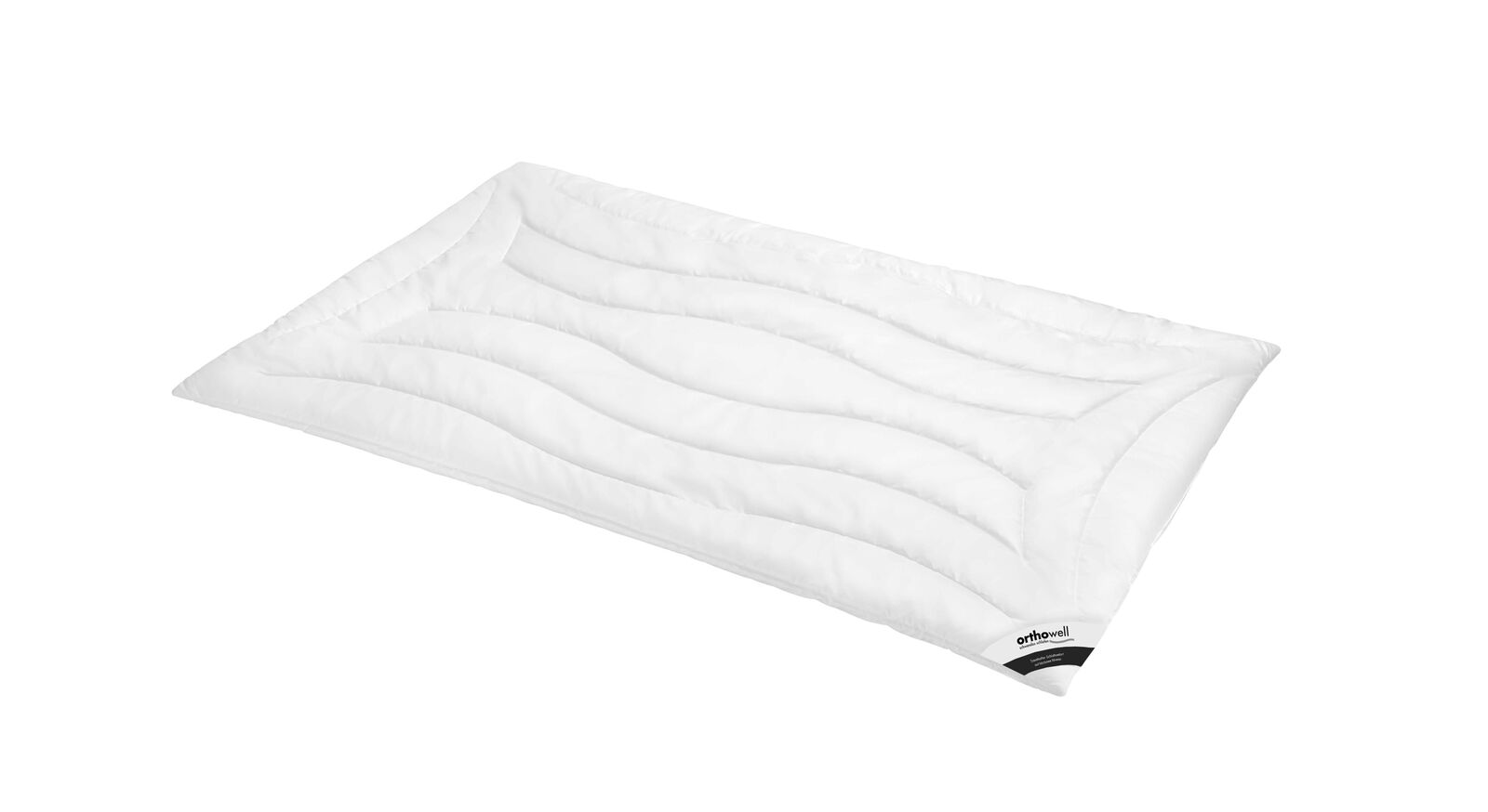 Markenfaser-Bettdecke orthowell Superior warm mit Baumwoll-Bezug