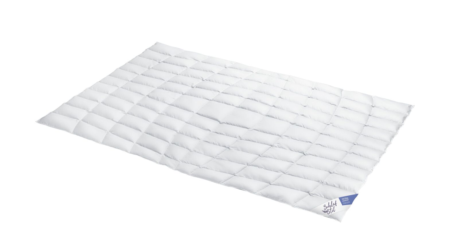 SCHLAFSTIL Eiderdaunen-Bettdecke D1000 extra leicht für schwereloses Schlafen