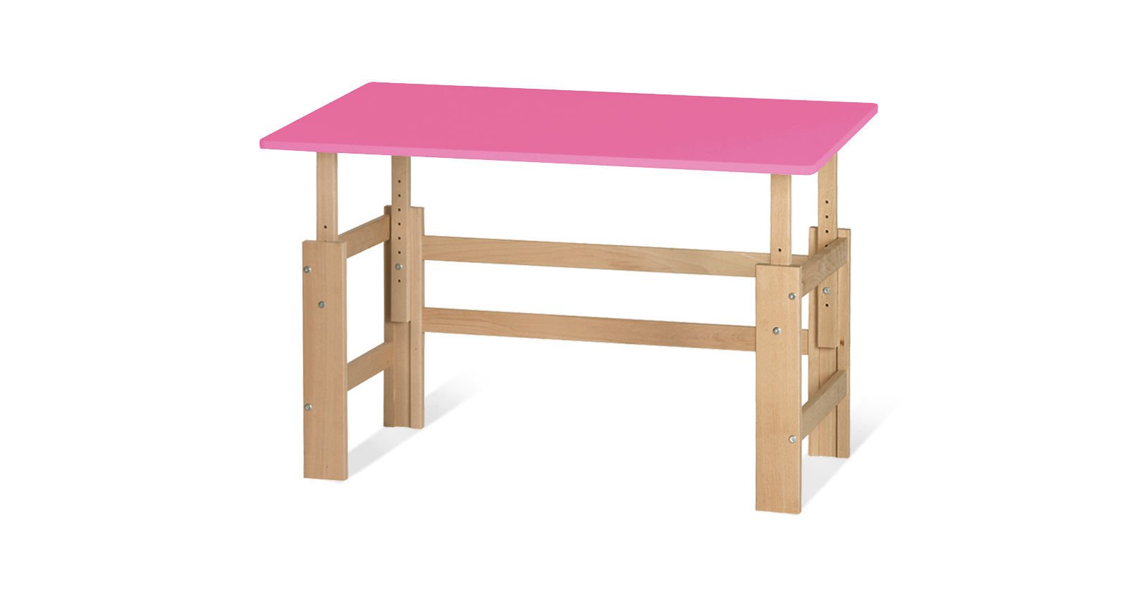 Schreibtisch Kids Town höhenverstellbar in Pink