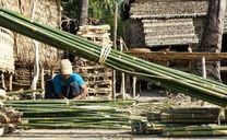 Bambus Produktion