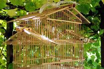 Bambus Vogelkäfig