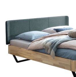 Modernes Bett Eliros mit Polsterkopfteil