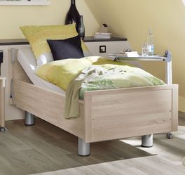 Komfortbett mit Pflegebett-Funktion Isar für ideal für Senioren zu Hause