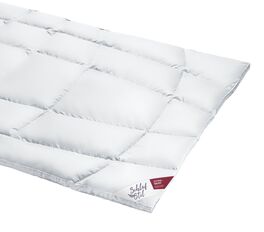 SCHLAFSTIL Eiderdaunen-Bettdecke D1000 extra warm aus Luxus-Materialien