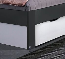 Schubkasten-Bett Zaida Fußbereich inklusive Schubkasten