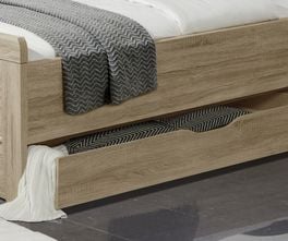 Senioren-Schubkastenbett Palmira mit Stauraum unter dem Bett