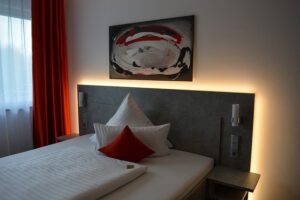 Akzentlicht im Schlafzimmer