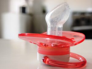 Sinnvoll geformter Sauger am Schnuller - Schlafhilfe fürs Baby