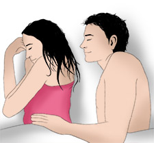 Einschlafposition Eiszeit