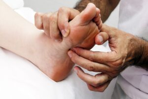 Fußreflexzonenmassage gegen Schlafstörungen