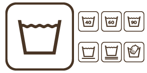 Pflegesymbole waschen