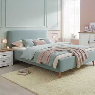 Schlafzimmer pastellfarben